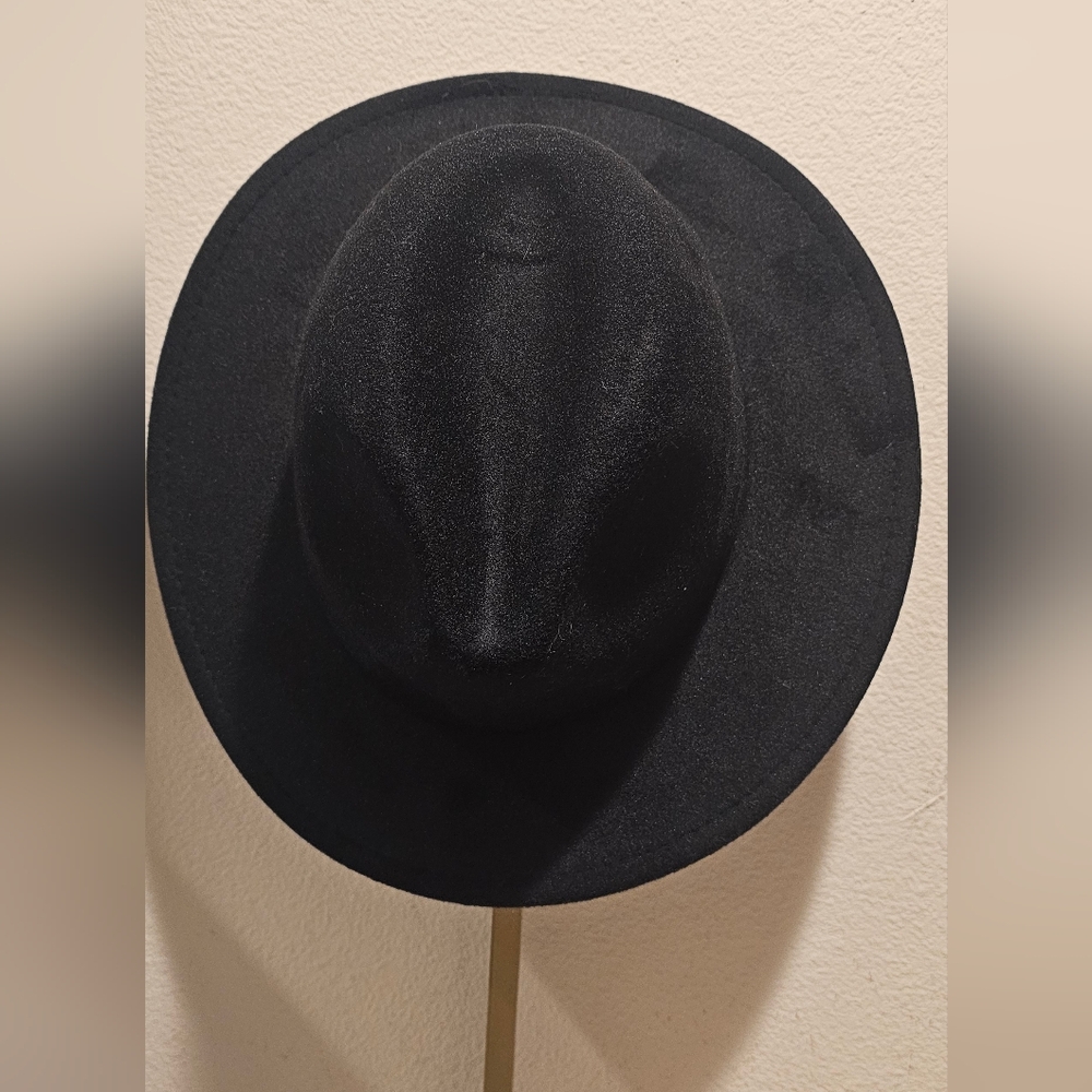 Classic Black Men's Fedora Hat